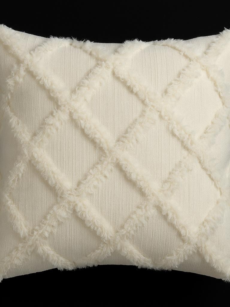 Ponponlu Şönil Kumaş Kırlent Modelleri 003