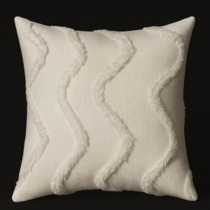 Ponponlu Şönil Kumaş Kırlent Modelleri 005