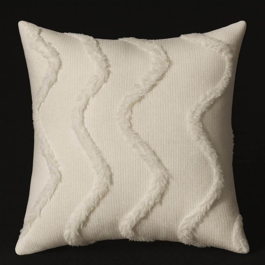 Ponponlu Şönil Kumaş Kırlent Modelleri 005