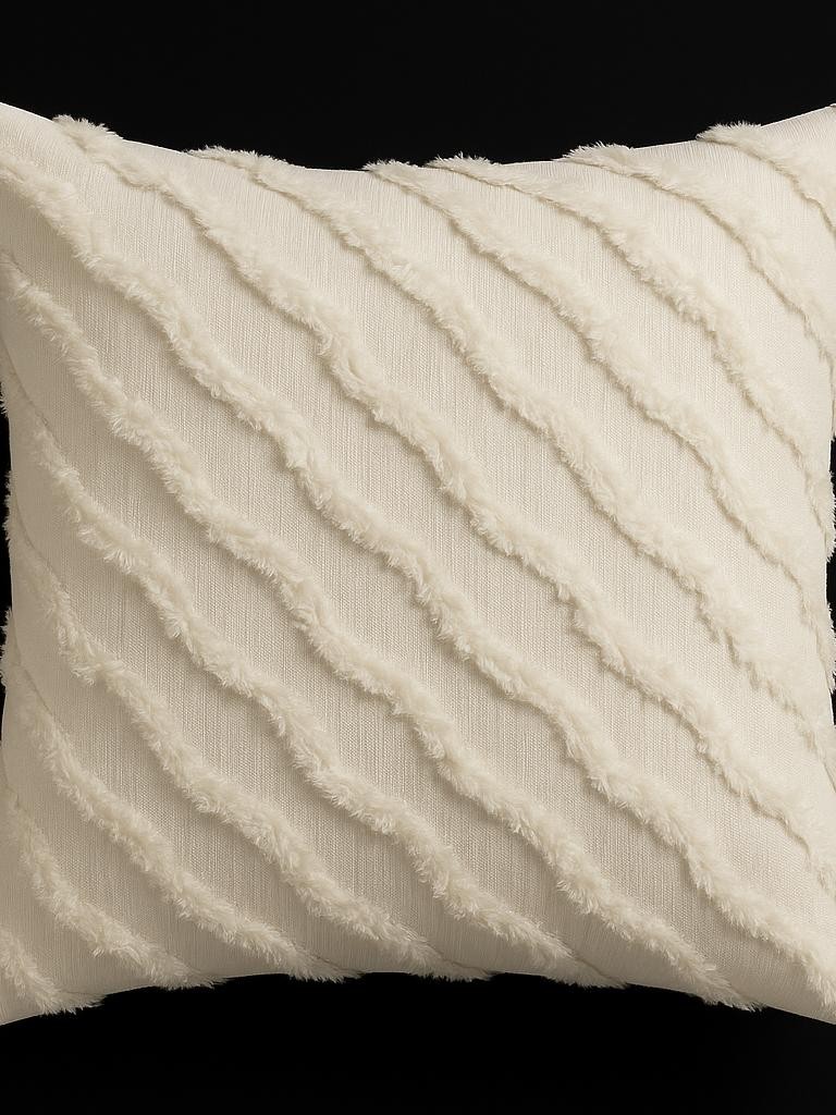 Ponponlu Şönil Kumaş Kırlent Modelleri 006