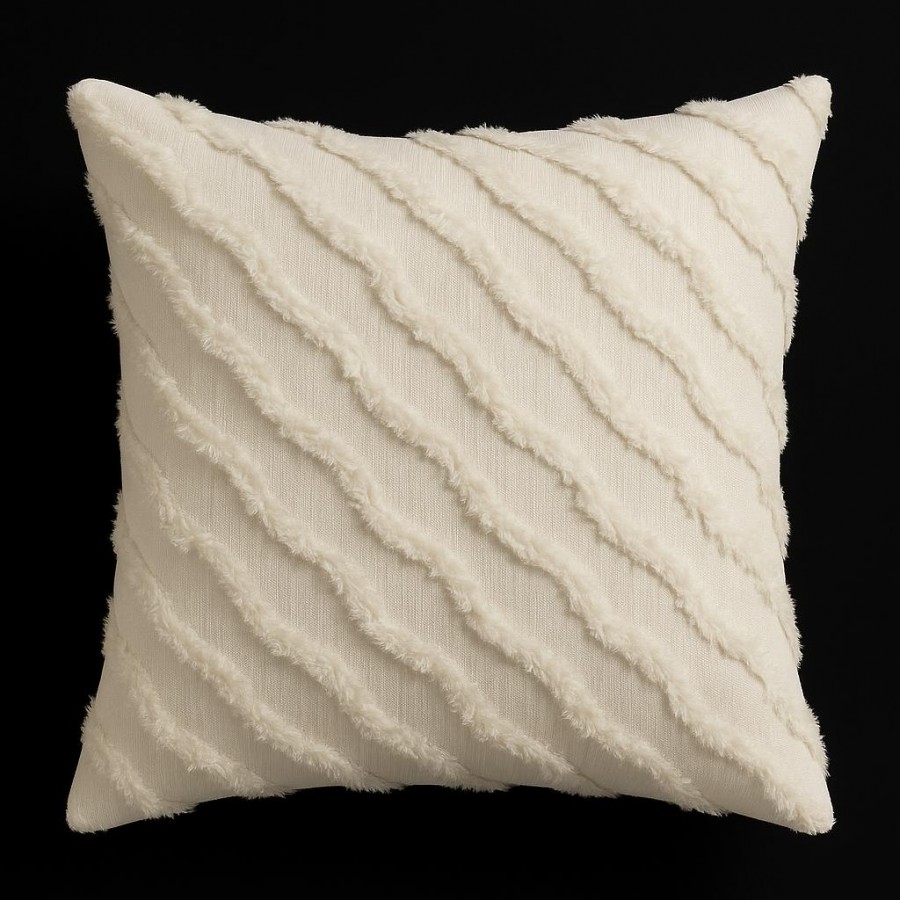 Ponponlu Şönil Kumaş Kırlent Modelleri 006