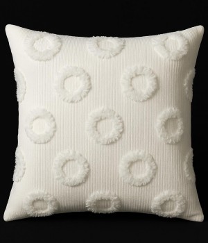 Ponponlu Şönil Kumaş Kırlent Modelleri 007